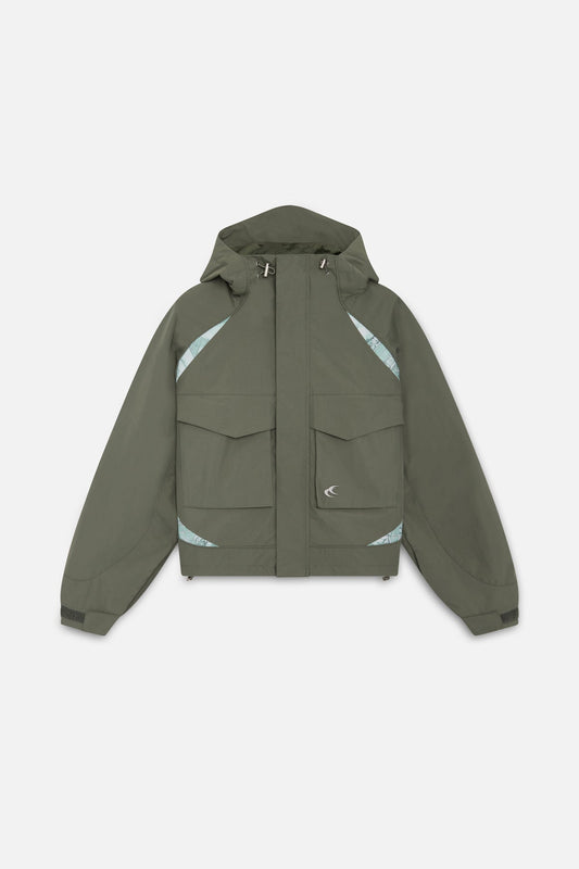 New Essential Green Windbreaker