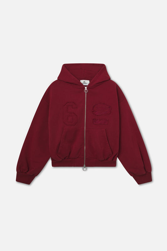 Jam Red Zipper