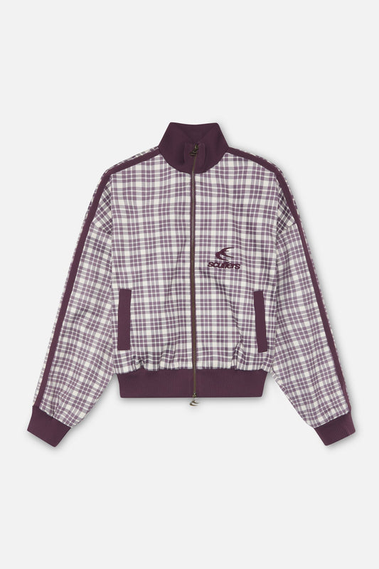 Mice Burgundy Zipper
