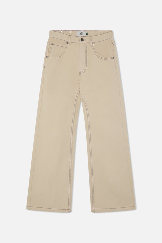 New Flared Ecru Pants